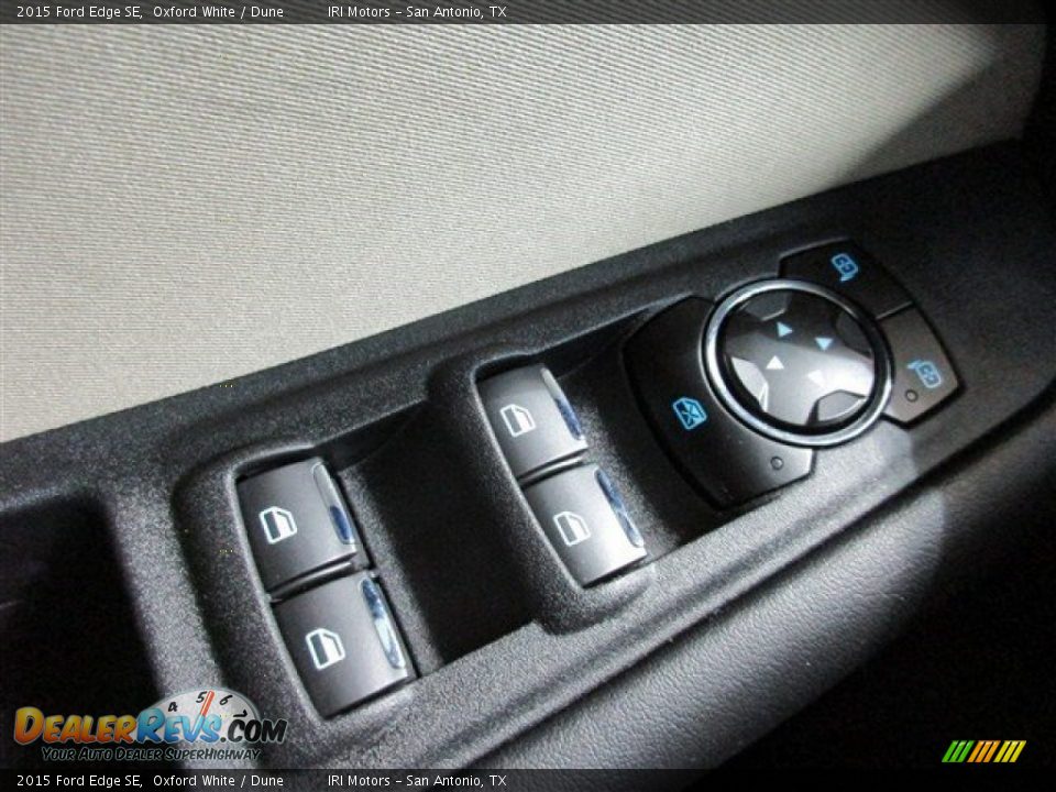2015 Ford Edge SE Oxford White / Dune Photo #20