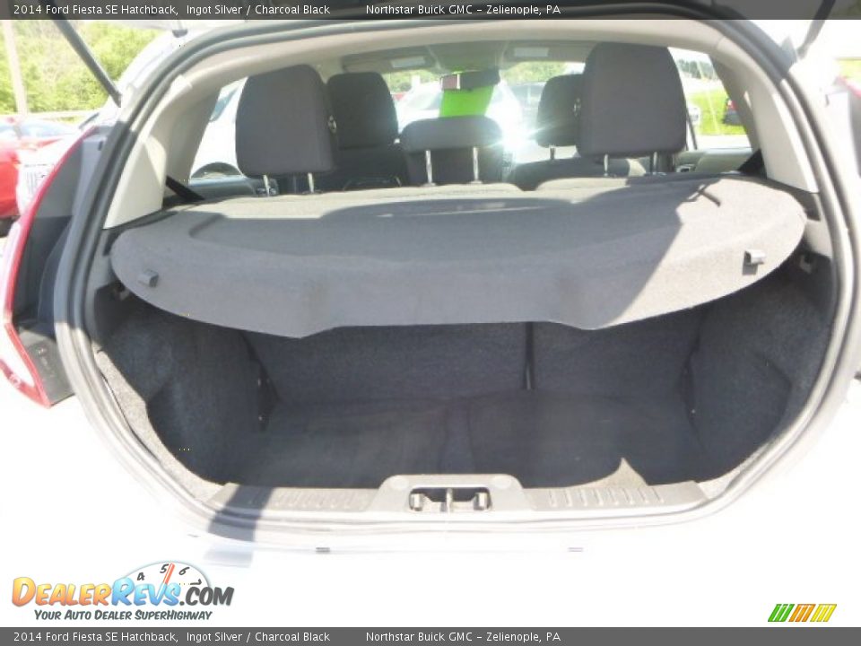 2014 Ford Fiesta SE Hatchback Ingot Silver / Charcoal Black Photo #5