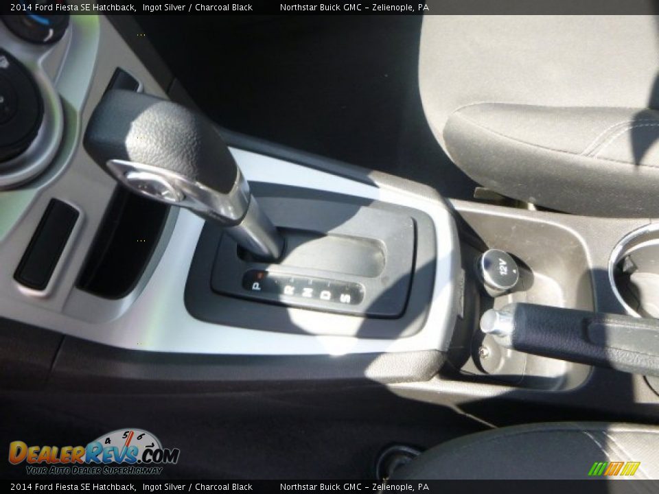 2014 Ford Fiesta SE Hatchback Ingot Silver / Charcoal Black Photo #16