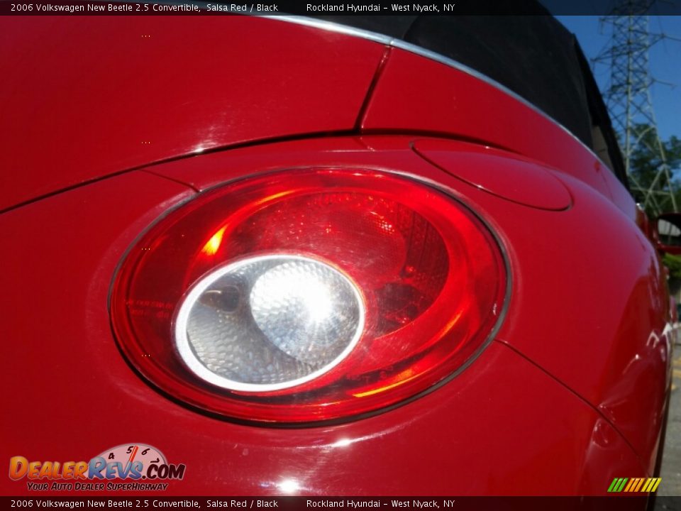 2006 Volkswagen New Beetle 2.5 Convertible Salsa Red / Black Photo #24