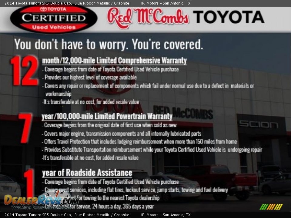 Dealer Info of 2014 Toyota Tundra SR5 Double Cab Photo #24