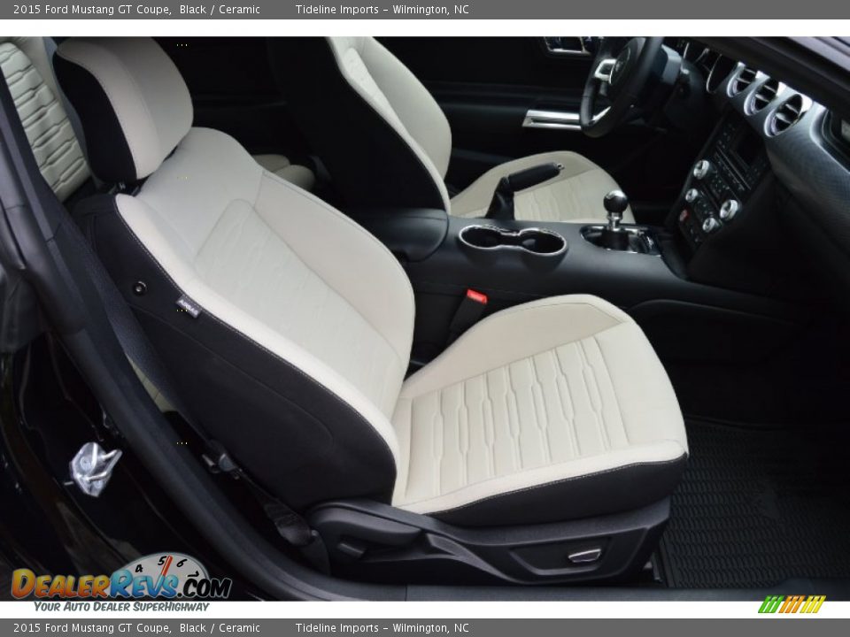 Front Seat of 2015 Ford Mustang GT Coupe Photo #8