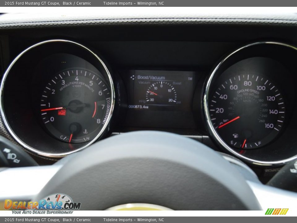 2015 Ford Mustang GT Coupe Gauges Photo #12