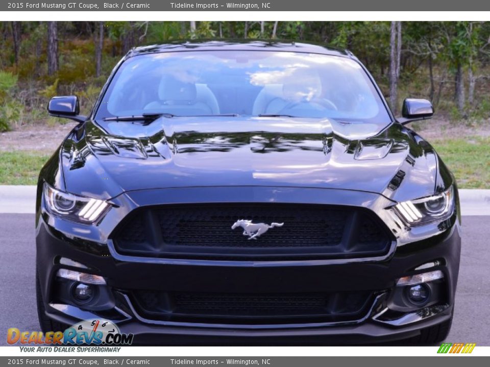 2015 Ford Mustang GT Coupe Black / Ceramic Photo #20