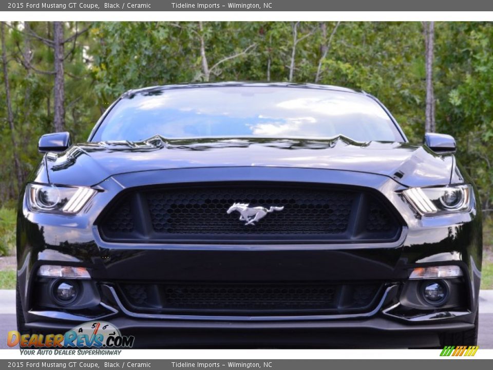 2015 Ford Mustang GT Coupe Black / Ceramic Photo #21