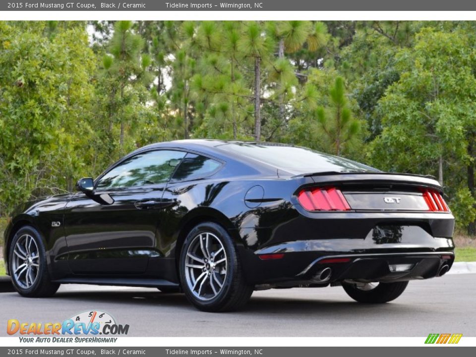 2015 Ford Mustang GT Coupe Black / Ceramic Photo #23