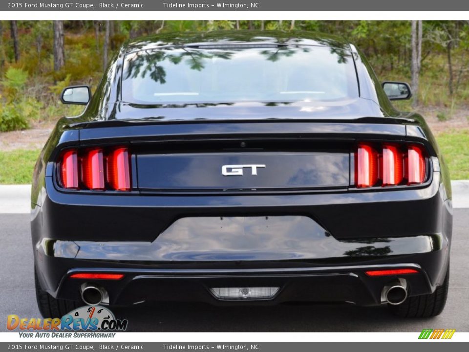 2015 Ford Mustang GT Coupe Black / Ceramic Photo #29