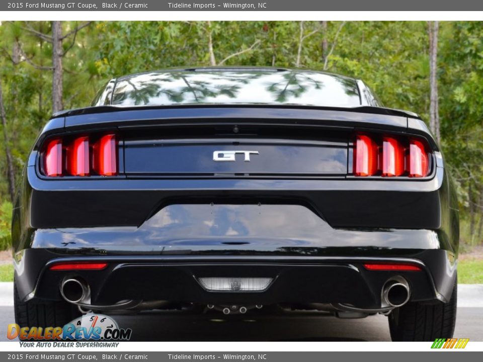 2015 Ford Mustang GT Coupe Black / Ceramic Photo #30