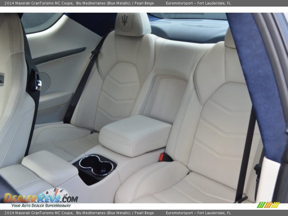 Rear Seat of 2014 Maserati GranTurismo MC Coupe Photo #10