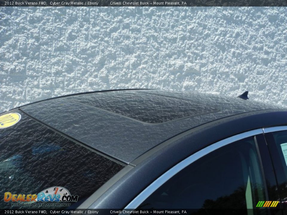 2012 Buick Verano FWD Cyber Gray Metallic / Ebony Photo #4
