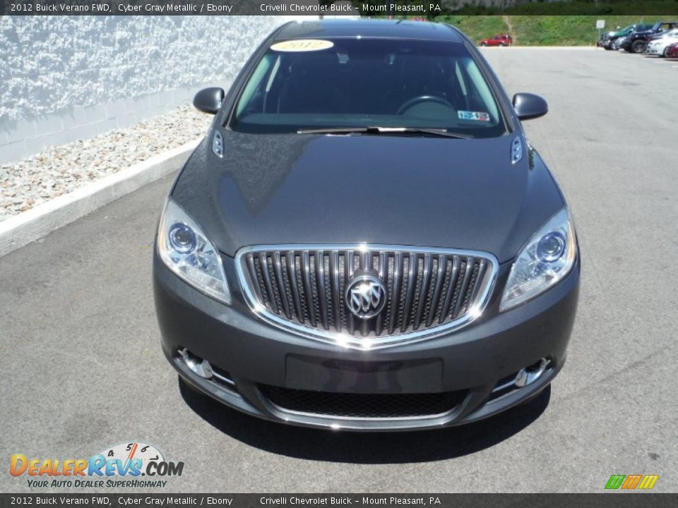 2012 Buick Verano FWD Cyber Gray Metallic / Ebony Photo #5