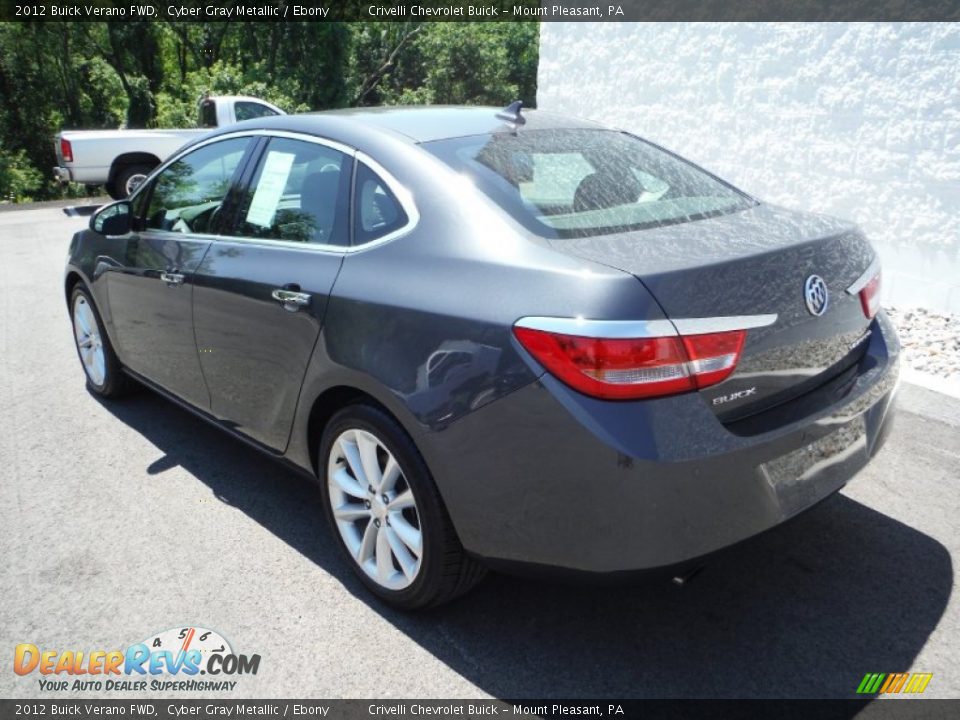 2012 Buick Verano FWD Cyber Gray Metallic / Ebony Photo #10