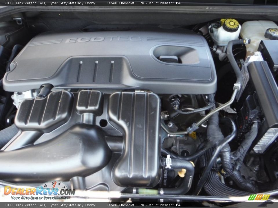2012 Buick Verano FWD Cyber Gray Metallic / Ebony Photo #11