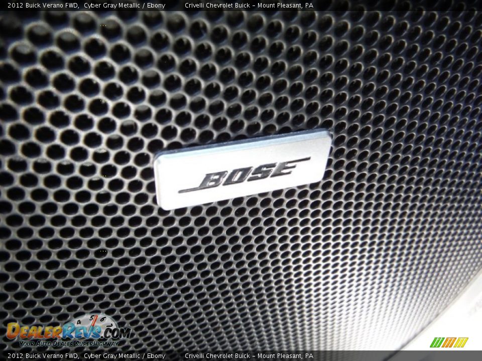 2012 Buick Verano FWD Cyber Gray Metallic / Ebony Photo #13