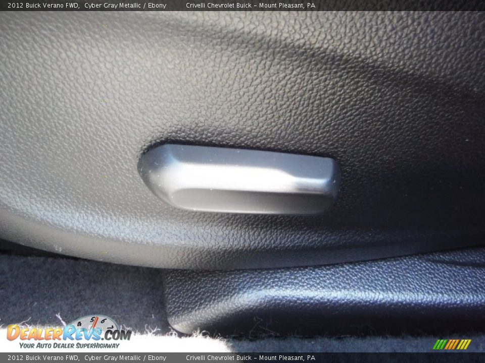 2012 Buick Verano FWD Cyber Gray Metallic / Ebony Photo #16