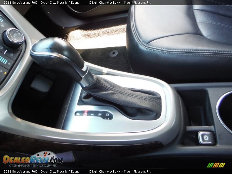 2012 Buick Verano FWD Cyber Gray Metallic / Ebony Photo #23