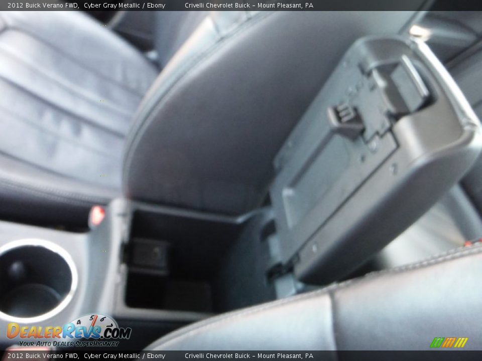 2012 Buick Verano FWD Cyber Gray Metallic / Ebony Photo #24