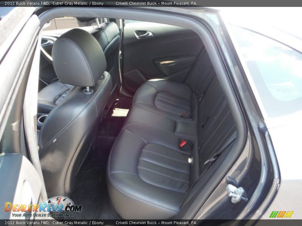 2012 Buick Verano FWD Cyber Gray Metallic / Ebony Photo #26