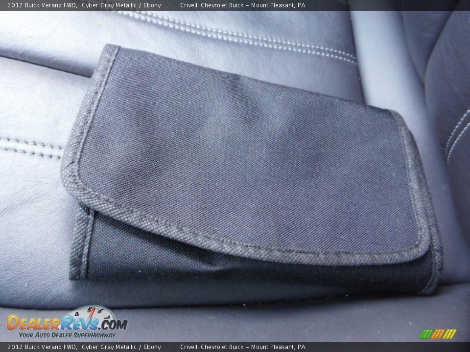 2012 Buick Verano FWD Cyber Gray Metallic / Ebony Photo #29