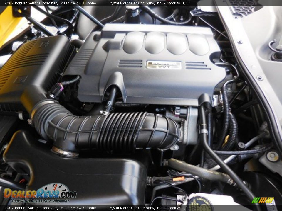 2007 Pontiac Solstice Roadster 2.4 Liter DOHC 16-Valve 4 Cylinder Engine Photo #15