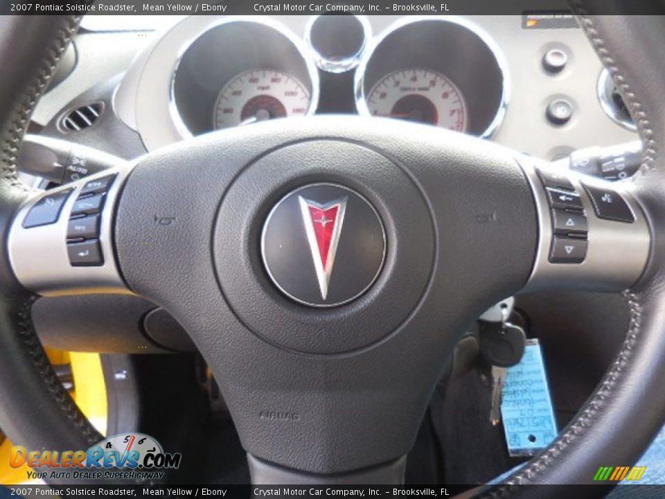 2007 Pontiac Solstice Roadster Steering Wheel Photo #20