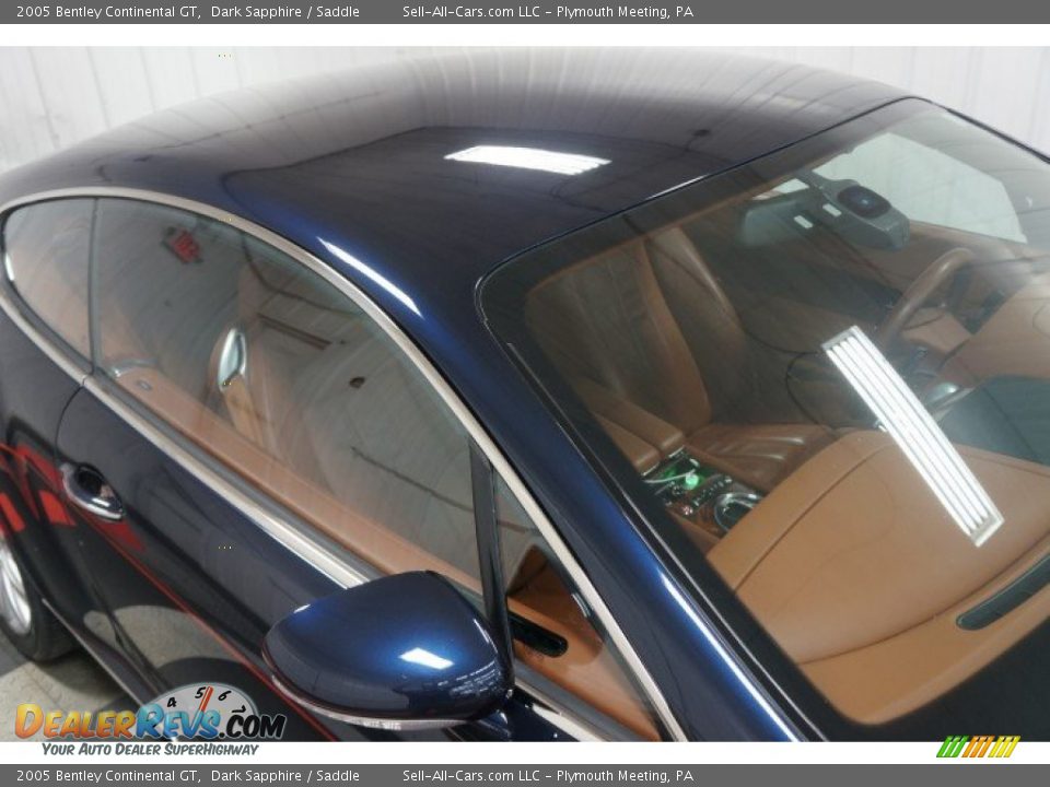 2005 Bentley Continental GT Dark Sapphire / Saddle Photo #6