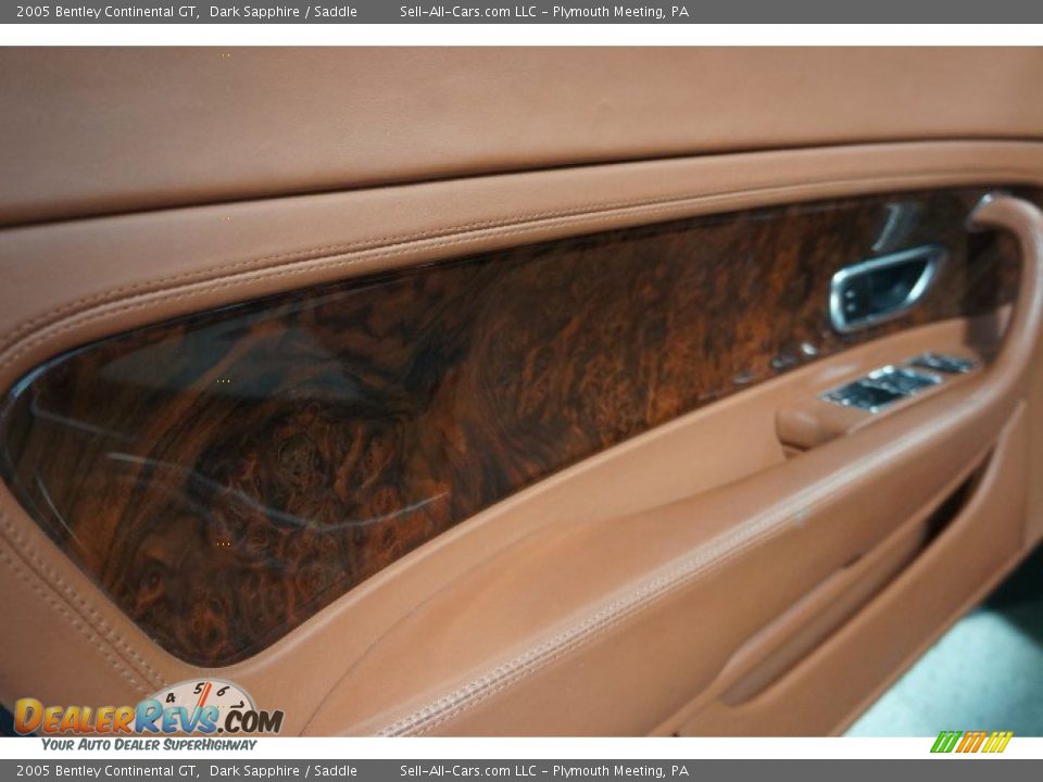 2005 Bentley Continental GT Dark Sapphire / Saddle Photo #16