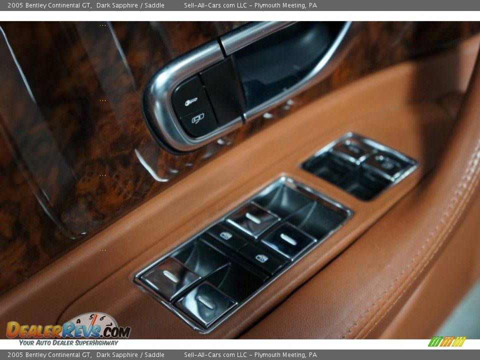 2005 Bentley Continental GT Dark Sapphire / Saddle Photo #17
