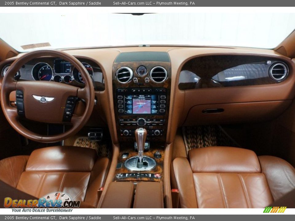 2005 Bentley Continental GT Dark Sapphire / Saddle Photo #29