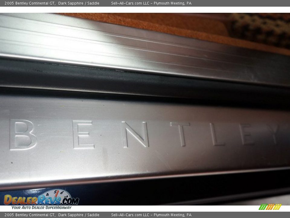 2005 Bentley Continental GT Dark Sapphire / Saddle Photo #31