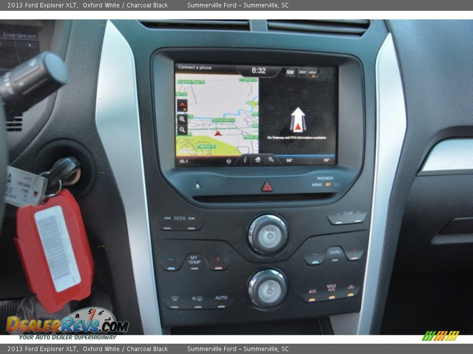 2013 Ford Explorer XLT Oxford White / Charcoal Black Photo #21
