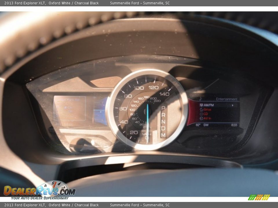 2013 Ford Explorer XLT Oxford White / Charcoal Black Photo #23