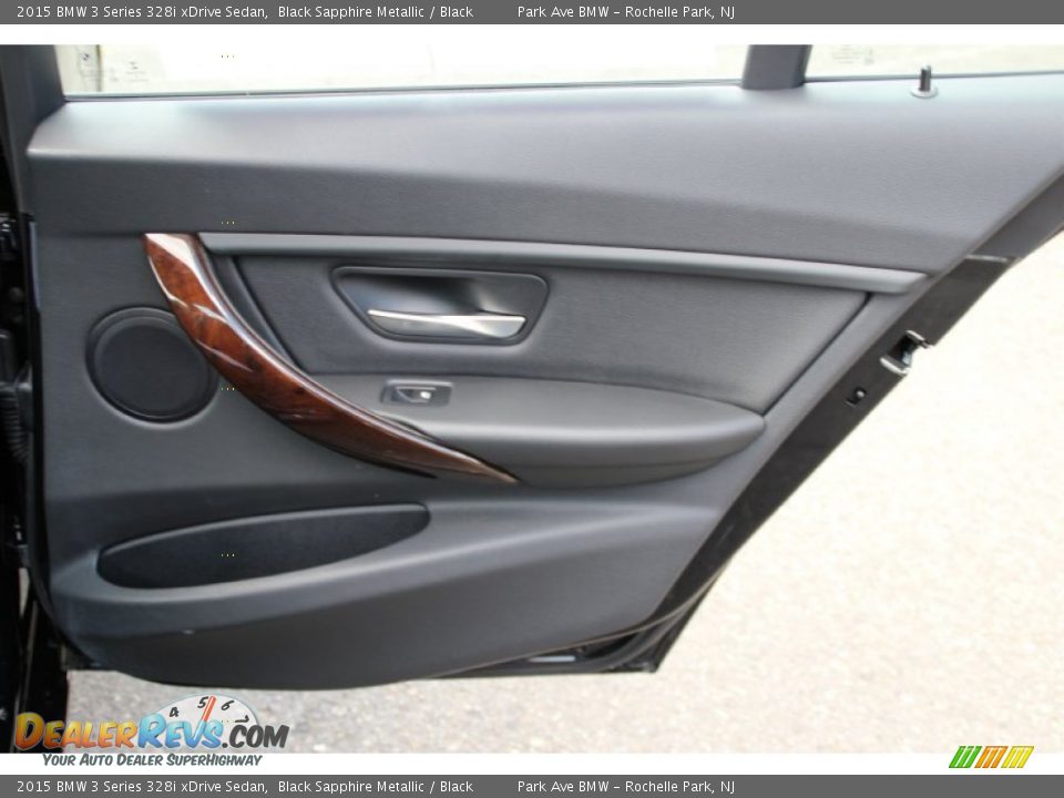 2015 BMW 3 Series 328i xDrive Sedan Black Sapphire Metallic / Black Photo #25