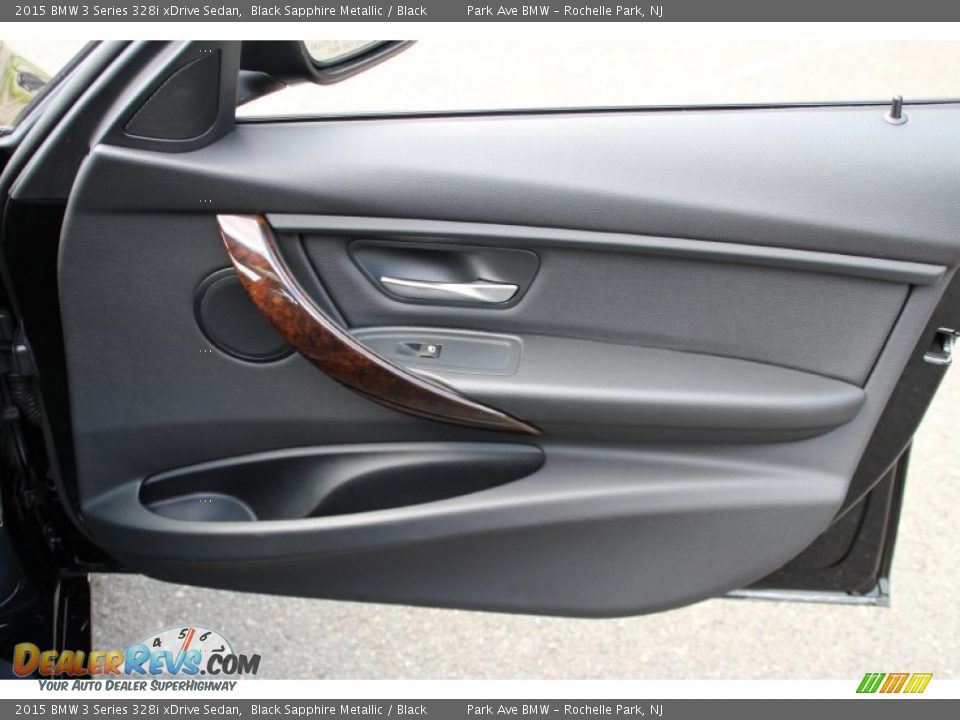 2015 BMW 3 Series 328i xDrive Sedan Black Sapphire Metallic / Black Photo #27