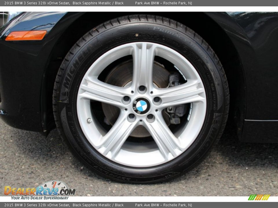 2015 BMW 3 Series 328i xDrive Sedan Black Sapphire Metallic / Black Photo #33