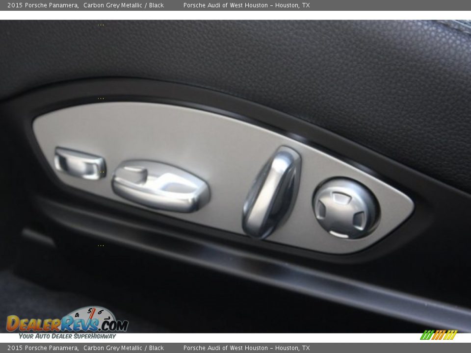 2015 Porsche Panamera Carbon Grey Metallic / Black Photo #16