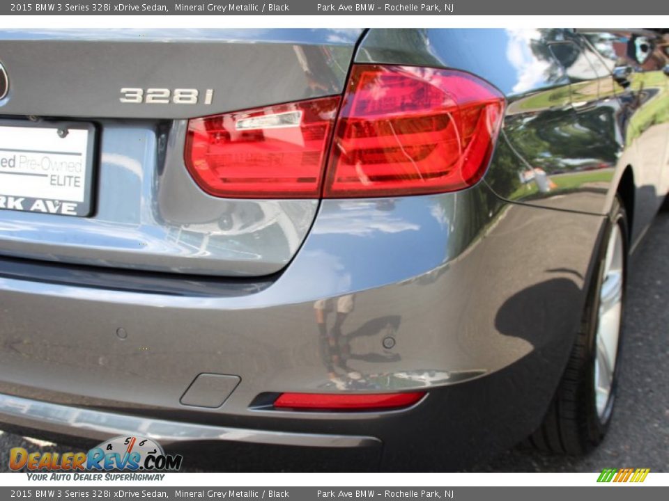 2015 BMW 3 Series 328i xDrive Sedan Mineral Grey Metallic / Black Photo #24