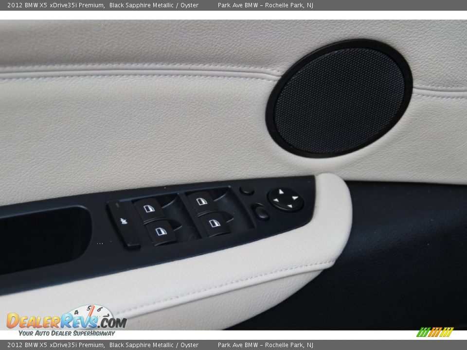 2012 BMW X5 xDrive35i Premium Black Sapphire Metallic / Oyster Photo #10