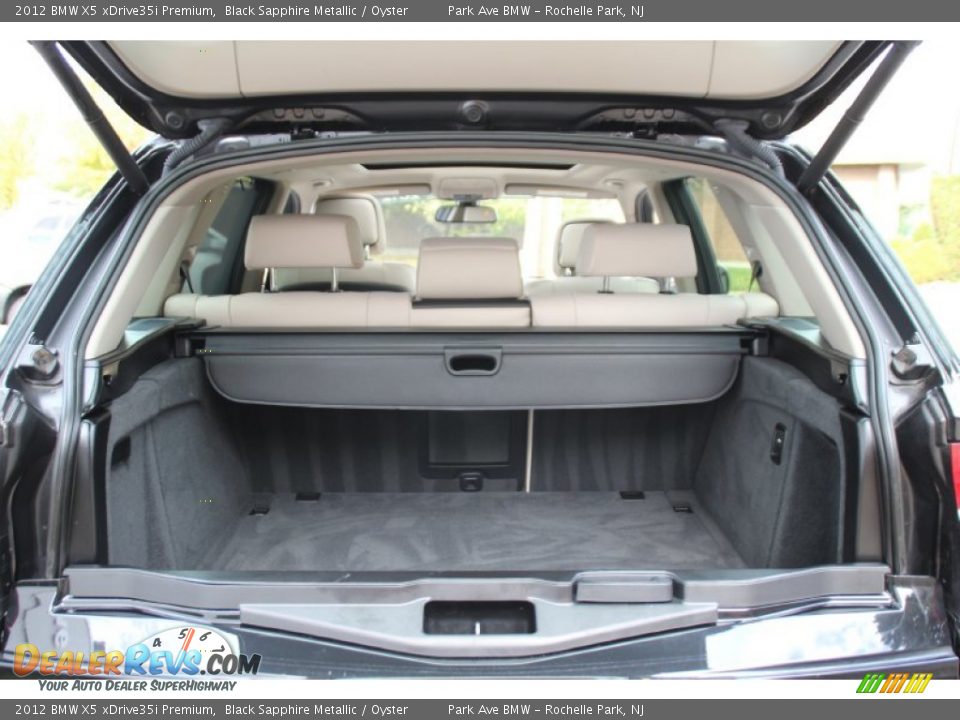 2012 BMW X5 xDrive35i Premium Black Sapphire Metallic / Oyster Photo #23
