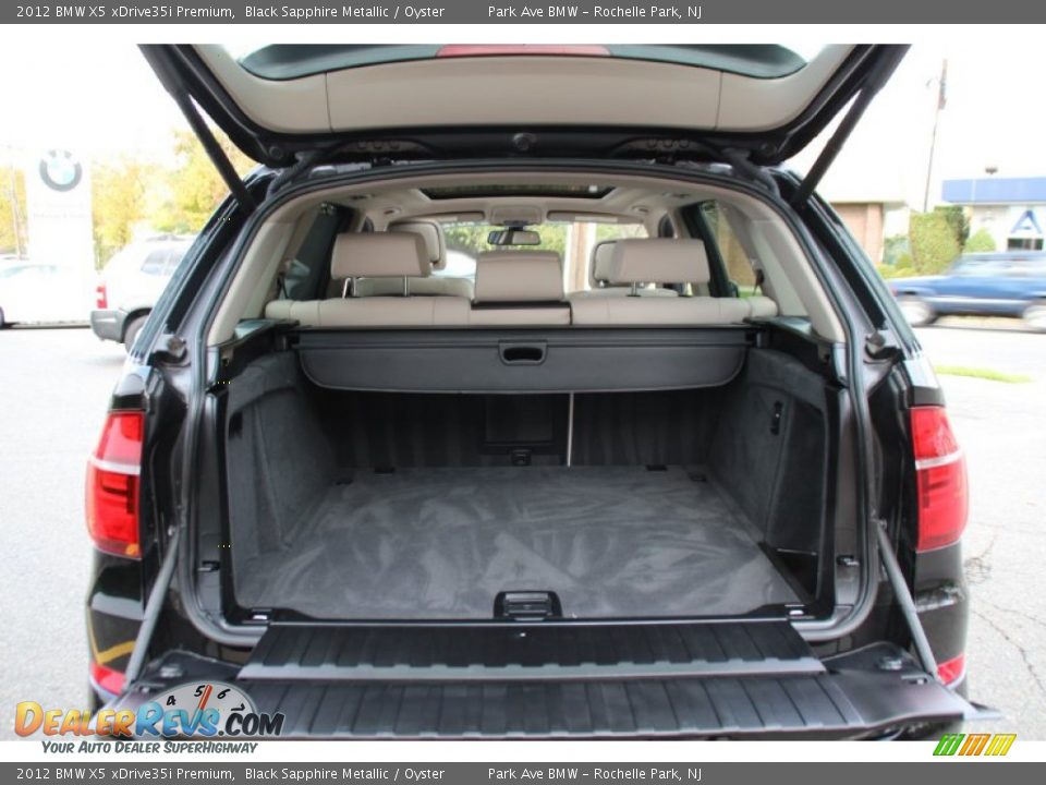 2012 BMW X5 xDrive35i Premium Black Sapphire Metallic / Oyster Photo #24