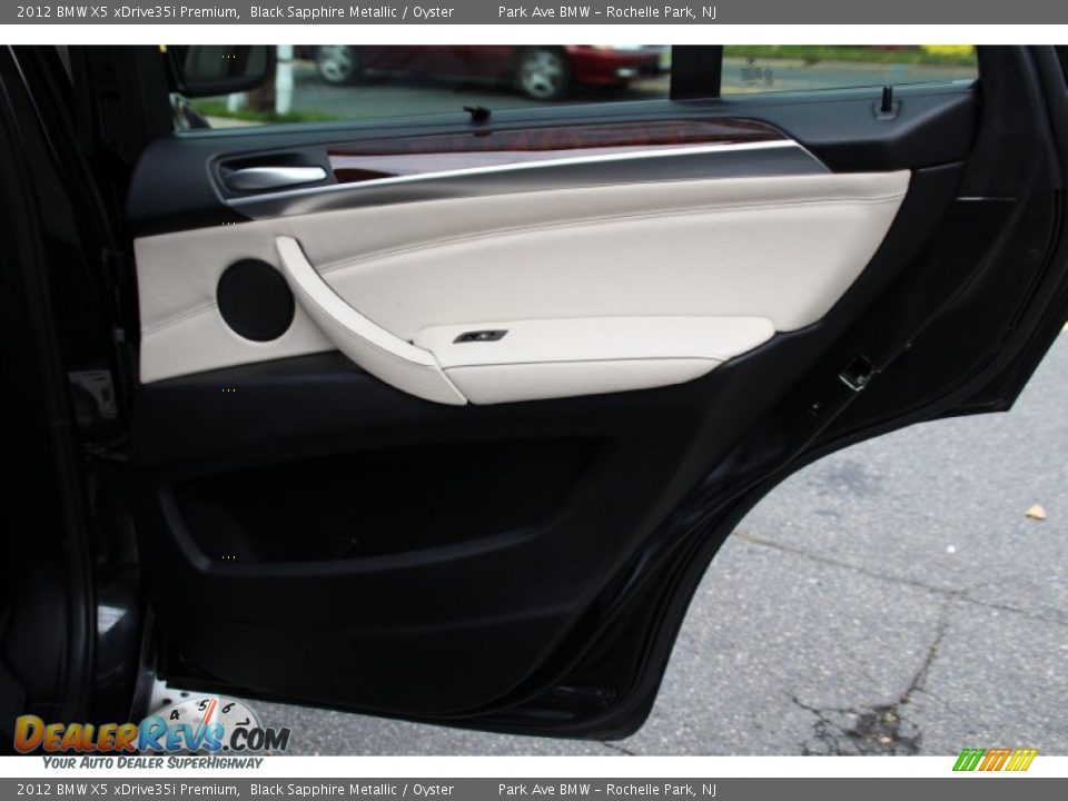 2012 BMW X5 xDrive35i Premium Black Sapphire Metallic / Oyster Photo #26