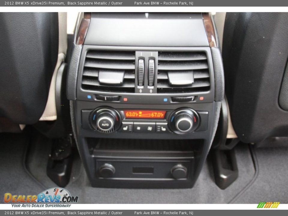 2012 BMW X5 xDrive35i Premium Black Sapphire Metallic / Oyster Photo #28