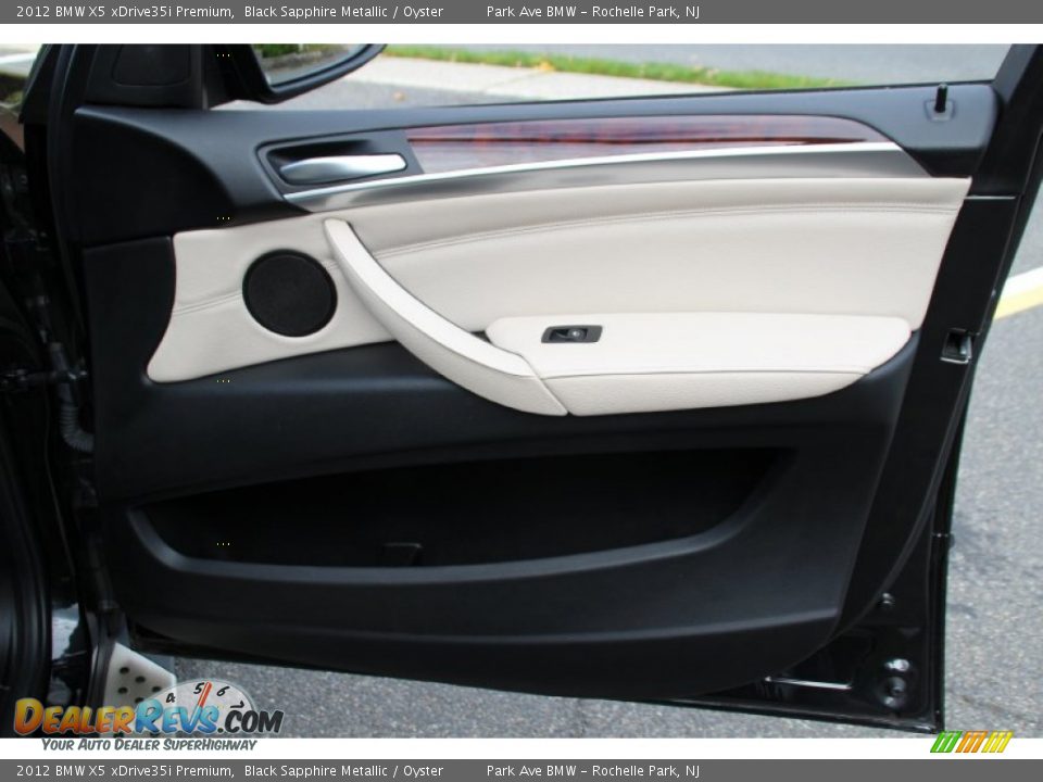 2012 BMW X5 xDrive35i Premium Black Sapphire Metallic / Oyster Photo #29