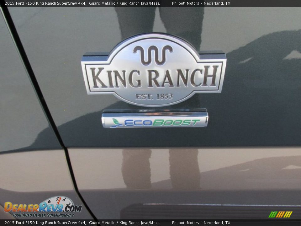 2015 Ford F150 King Ranch SuperCrew 4x4 Guard Metallic / King Ranch Java/Mesa Photo #15