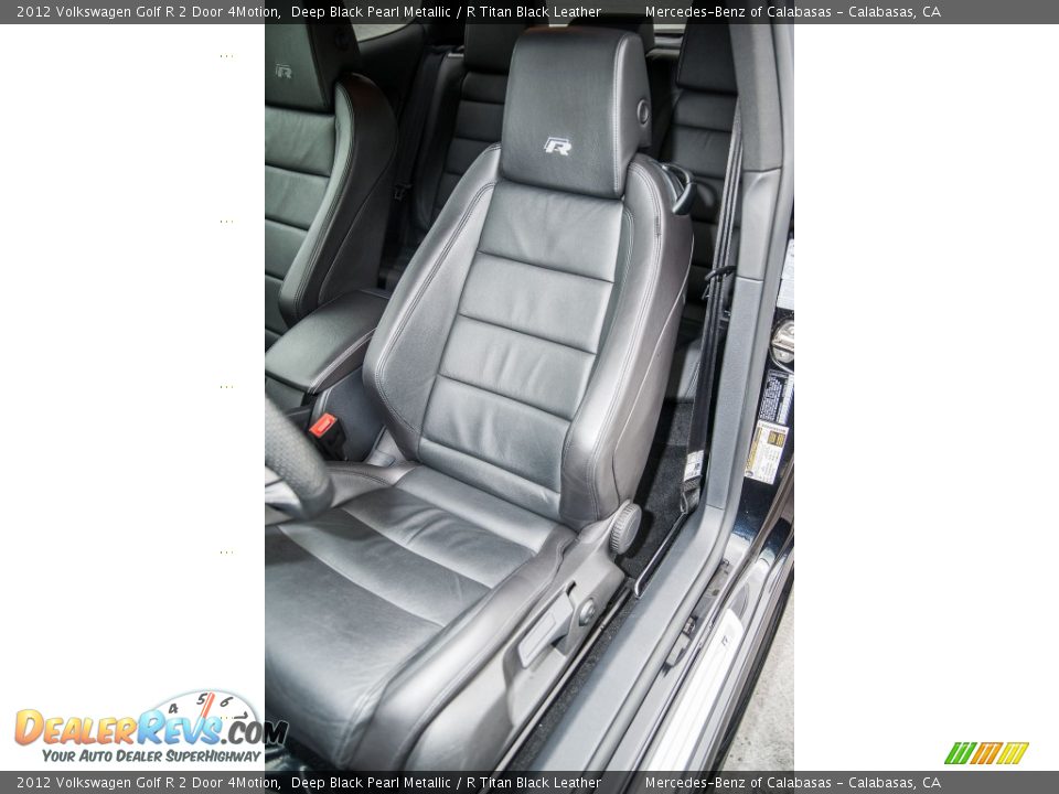 Front Seat of 2012 Volkswagen Golf R 2 Door 4Motion Photo #15
