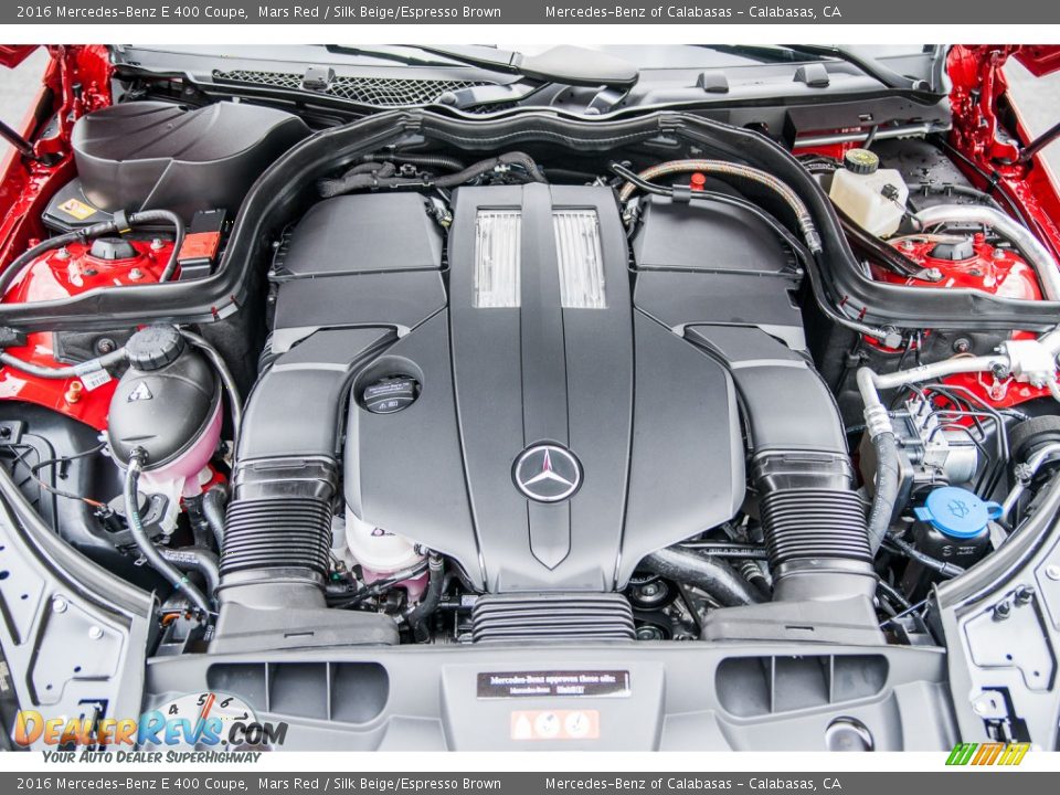 2016 Mercedes-Benz E 400 Coupe 3.0 Liter DI biturbo DOHC 24-Valve VVT V6 Engine Photo #9
