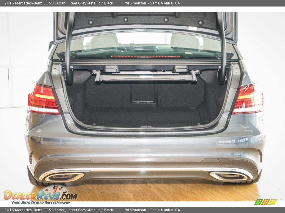 2016 Mercedes-Benz E 350 Sedan Steel Grey Metallic / Black Photo #5