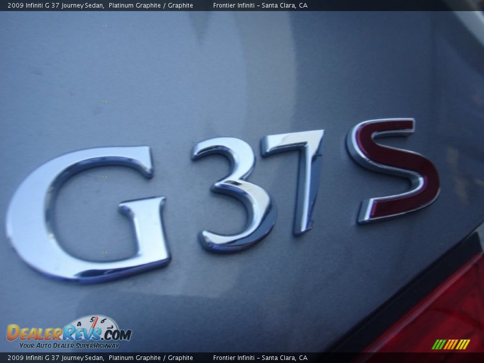 2009 Infiniti G 37 Journey Sedan Platinum Graphite / Graphite Photo #7