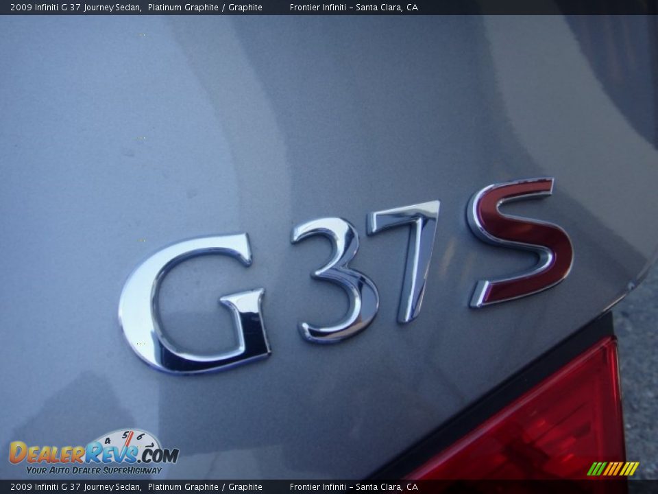 2009 Infiniti G 37 Journey Sedan Platinum Graphite / Graphite Photo #25