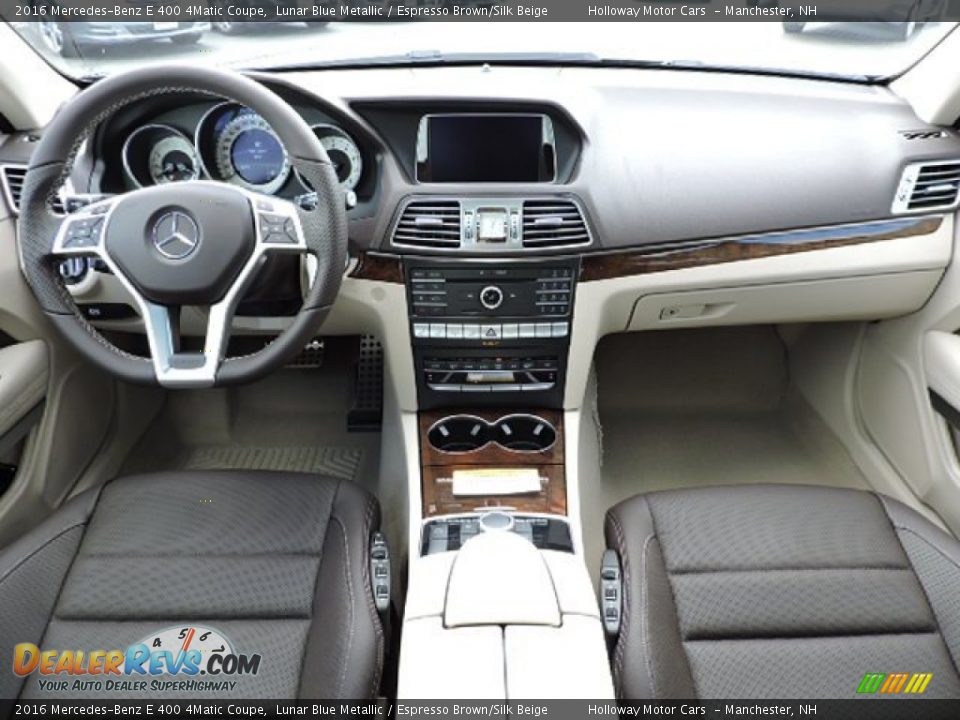 Dashboard of 2016 Mercedes-Benz E 400 4Matic Coupe Photo #7